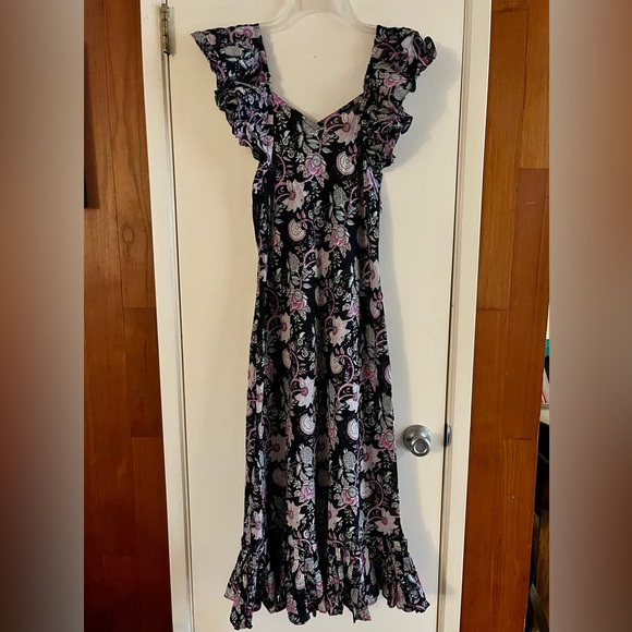 Mille Resort & Travel Klara Floral Dress in Tropical Night - Picture 3 of 7